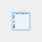 Trilobite Thoughts- Prehistoric Fossil Post-it Klebezettel (Vorderseite)