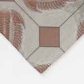 Trilobite Tile Fleecedecke (Ecke)