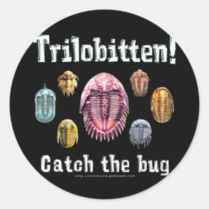 Trilobitten Runder Aufkleber
