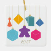 Trim the Tree with Board Games Ceramic Ornament (Vorderseite)