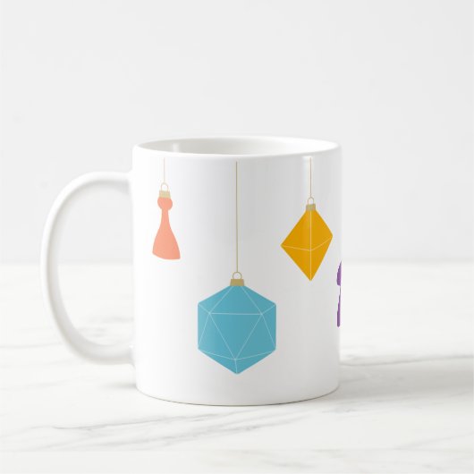 Trim the Tree with Board Games Mug Kaffeetasse (Links)