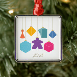 Trim the Tree with Board Games Premium Ornament Aus Metall