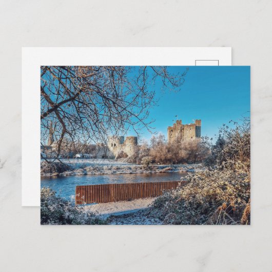 Trimburg im Winter Postkarte (Vorne/Hinten)