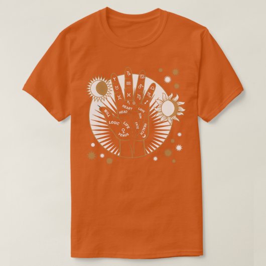 Trimix Moon Amp Sun Magic Art T-Shirt (Design vorne)