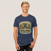 TriMix Philly T-Shirt | Legacy-Software Tri-Blend Shirt (Vorderseite voll)