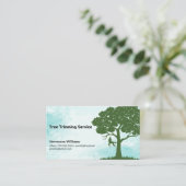 Trimmbaum | Landflucht | Topiary Visitenkarte (Stehend Vorderseite)