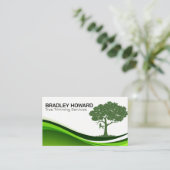 Trimmbaum Visitenkarte (Stehend Vorderseite)