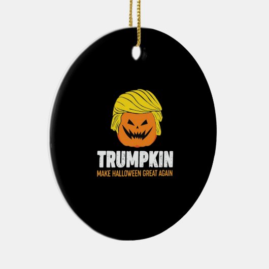 Trimpkin macht Halloween wieder klassisch Keramik Ornament (Rechts)