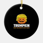 Trimpkin macht Halloween wieder klassisch Keramik Ornament (Vorne)