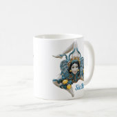 Trinacria of Sicily Three Legged symbol Sicilia Kaffeetasse (VorderseiteRechts)
