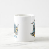 Trinacria of Sicily Three Legged symbol Sicilia Kaffeetasse (Mittel)