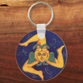 Trinacria Schlüsselanhänger (Vorderseite)