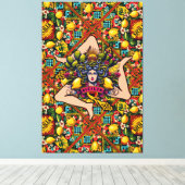 Trinacria Sicilia Leinwanddruck (Insitu (Holzboden))