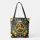 Trinacria Sicilian Design Tasche (Rückseite)