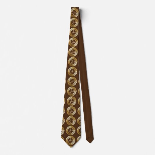 Trinacria Sicilian Neck Tie Krawatte (Vorderseite)