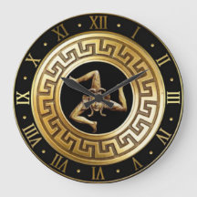 Trinacria Sizilianische Medusa-Uhr