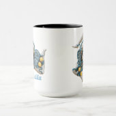 Trinacria Sizilien Drei Legende Sizilien Tasse (Zentrum)