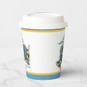 Trinacria von Sizilien Drei-Beine-Symbol Sicilia P Pappbecher (Links)