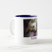 Trinah Zweifarbige Tasse (Vorderseite Links)