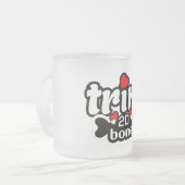 Trini 2D Bone Mattglastasse (Vorderseite Links)
