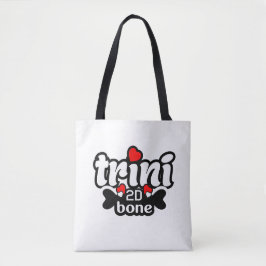Trini-2D-Knochen (2 Seiten) Tasche