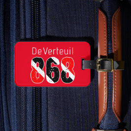 TRINI 868 RED GEPÄCKANHÄNGER