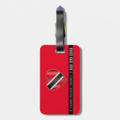 TRINI 868 RED GEPÄCKANHÄNGER (Rückseite vertikal)