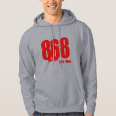 Trini Area Code Hoodie 868 (Vorderseite)