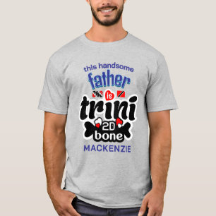 Trini bis auf die Knochen Vater T-Shirt