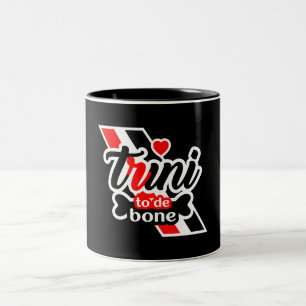 Trini bis auf die Knochen Zweifarbige Tasse