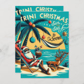 Trini Christmas 2 Feiertagskarte (Vorne/Hinten)