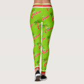 Trini Christmas auf Bright Green Leggings (Rückseite)