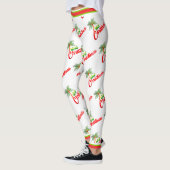 Trini Christmas auf WHITE Leggings (Links)
