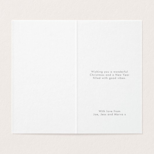 TRINI CHRISTMAS BES (Innenseite Aufgefaltet)