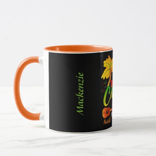 Trini Christmas is de Best on BLACK Tasse (Links)