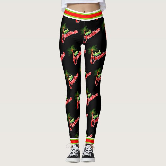 Trini Christmas Leggings (Vorderseite)