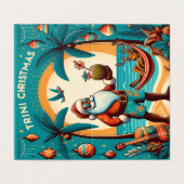 TRINI CHRISTMAS POSTCARD (Außenseite Aufgefaltet)