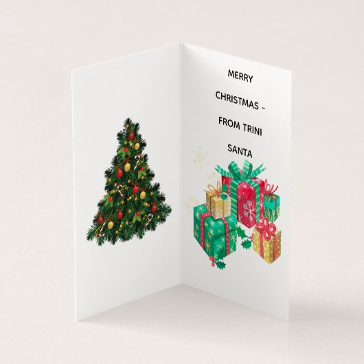 TRINI CHRISTMAS POSTCARD (Innenseite)