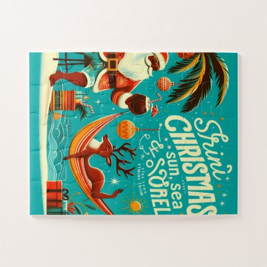 Trini Christmas Puzzle  (Horizontal)