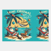 Trini Christmas Wrapping Paper Bundle Geschenkpapier Set (Vorderseite 3)