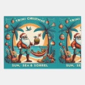 Trini Christmas Wrapping Paper Bundle Geschenkpapier Set (Vorderseite 2)