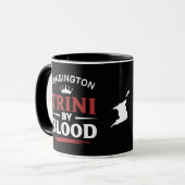 TRINI durch BLUT SCHWARZ Tasse (Vorderseite Links)