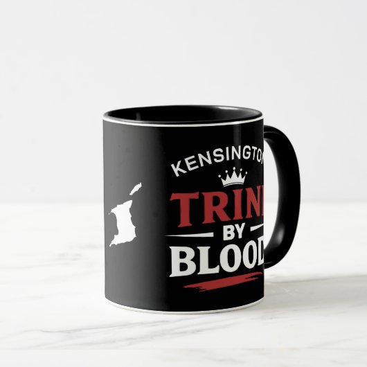 TRINI durch BLUT SCHWARZ Tasse (VorderseiteRechts)