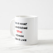 Trini-Frau, großartig Kaffeetasse (Vorderseite Links)