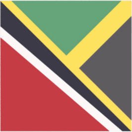 Trini Jamaican Flag | Trinidad Jamaica Flag Aufkleber