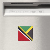 Trini Jamaican Flag | Trinidad Jamaica Flag Magnet (In Situ (Geschirrspüler))