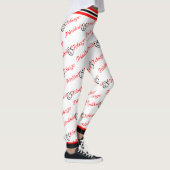 Trini/Trinidad und Tobago Patriotic - weiß Leggings (Rechts)