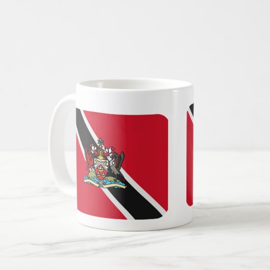 Trini Vibes Kaffeetasse (Vorderseite Links)