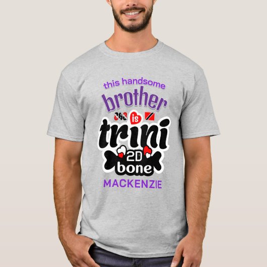 Trini zum Knochenbrüder T-Shirt (Vorderseite)