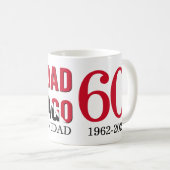 TRINIDAD 60 Jahre Unabhängigkeit Kaffeetasse (VorderseiteRechts)